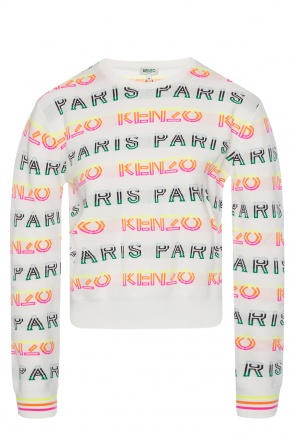 Patterned sweater with logo, zdjęcie 1 Patterned sweater with logo od Kenzo